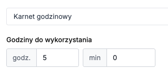 Karnet godzinowy w Planerto — pula godzin do rezerwacji stanowiska